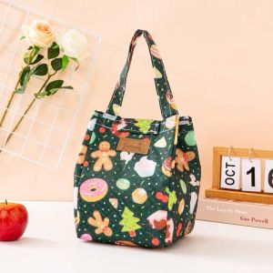 BB063 Aluminum Bento Box Bag Insulation Lunch Bag Insulation Preservation Package Portable Lunch Bag