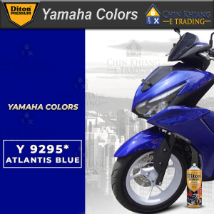 Diton Premium Y9295 Atlantis Blue Y 9295 Yamaha Colors Motorcycle Spray Paint 400ml