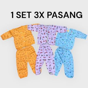 NEWBORN BABY SHIRT & PANT 1 SET 3X PASANG/BAJU BABY/BAJU BAYI SET/BAJU BABY NEWBORN OFFER MURAH COTTON GOOD QUALTIY READY STOCK