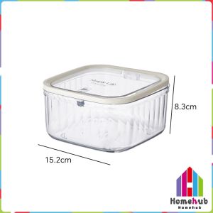 HB Hair Accessories Storage Box Transparent Desktop Jewelry Storage Box Desktop Storage Mini Trash Can