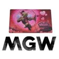 *READ* World Of Warcraft WOW Love is in the Air Kwee Q. Peddlefeet  Playmat Brand New Unused. 