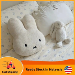 High Quality Miffy Plush Toy Sofa Pillow Cushion Soft Stuffed Rabbit Doll Cute Bunny Plushie Birthday Gift 米菲兔子 抱枕