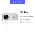 โปรเจคเตอร์อัจฉริยะ Wanbo X1 Pro รุ่น Android พร้อม Wifi และ Bluetooth ความละเอียด 1080P 4K ขนาดเล็กพกพาสะดวก จอ LCD ฉายภาพคมชัด พร้อมประสิทธิภาพเสถียรจาก MTK/เลนส์กระจกเต็มรูปแบบ/การปรับภาพสี่ทิศทาง/โฮมเธียเตอร์. 