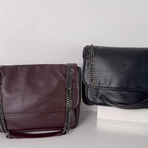 (Ac) Shoulder Bag High-End Fashion Womens Bag New Versatile Textured Tote Bag Large Capacity Commuter Crossbody Bag for Women