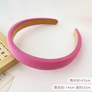 13th Ave Korean Style 2cm wide Candy Simple Candy Sponge Headband 韩国简约糖果色发箍
