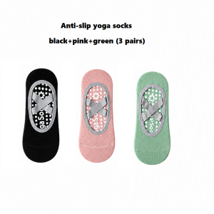 Cotton Yoga Socks Non-Slip Grip Low Cut Design Perfect for Yoga Pilates Dance & Daily Wear