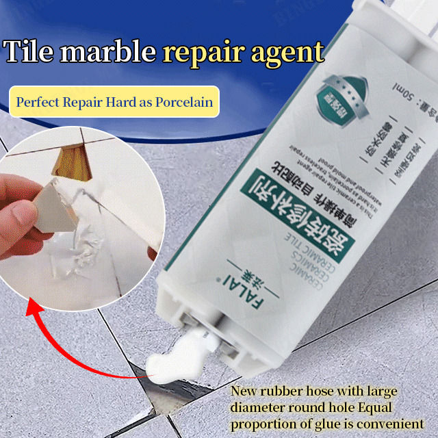 Ganze011 Ceramic Tile Repair Agent Marble Floor Ceramic Paste Pothole 