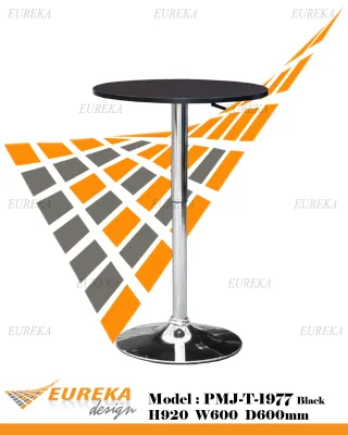EUREKA T1977 Round Bar Metal Table / Meja Bar (Delivery & Installation Klang Valley) PMJ