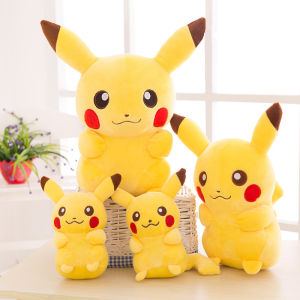 8 Inches Pokemon Pikachu Plush Doll Stuffed Soft Toy for Kids Hot Movie Pikachu Anime Dolls Birthday New Year Gifts for Children