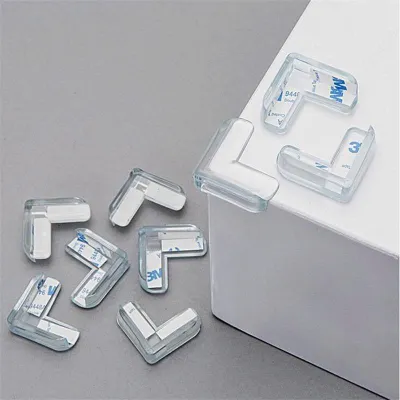 Combo 10 Bịt góc bàn silicon tròn bọc cạnh bàn kính cạnh tủ vuông bằng silicon an toàn cho bé - miếng bịt góc bàn silicon trong suốt [BỌC GÓC BÀN TRÒN] | Dụng cụ chặn & bịt góc