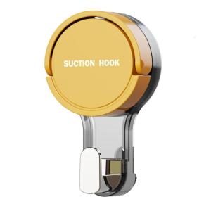 Heavy Duty Vacuum Bathroom Suction Cup Hook Waterproof Towel Rack Robe Coat Clothes Hanger Bedroom Accessory Organizer