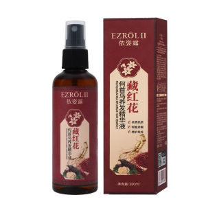 Polygonum multiflorum hair care essence dry fluffy soft and non-sticky no-wash saffron hair care