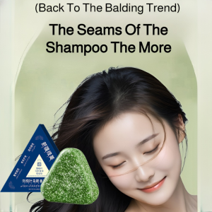 💝Hot Sale💝Pure Handmade One Piece Cleansing Hair Soap Xinjiang Usma Grass And Cedar Shampoo Bar With He Shou Wu For Hair Loss Control Oil Balancing And Dandruff Removal Handmade Cold Process Soap For Scalp Care