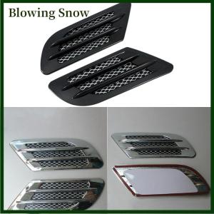 Blowing Miếng dán trang trí lỗ thông hơi bên hông xe ô tô miếng dán trang trí lưới tản nhiệt