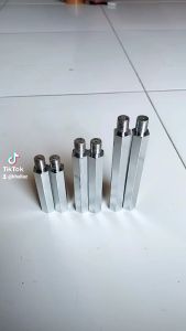 PENINGGI SHOCK SKOK DEPAN KLX 6CM 8CM 10CM SULINGAN FULL BESI
