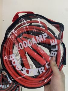 [Giá Tốt] Bộ 02 dây kích sạc bình ắc quy khởi động xe hơi an toàn tiện lợi cho xe tải xe hơi xe máy xe đạp điện dây câu kích bình ô tô 4m dây câu bình acquy ô tô cao cấp chịu tải lớn