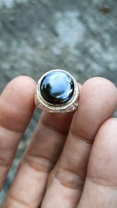 cincin batu akik yaman wulung asli natural
