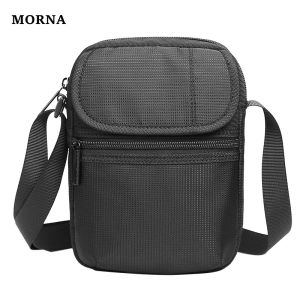 MORNA New Mens Single Shoulder Bag Crossbody Small Backpack Youth Male Leisure Sports Bag Street Fashion Vertical Chest Pack