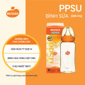 Bình sữa cổ hẹp PPSU Wesser 60ml/140ml/250ml ( BAO BÌ MỚI ). 