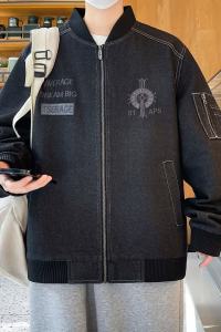 ≮923≯Men Jacket Denim Spring Trench Cowboy Coats Oversize 6XL 7XL 8XL Plus Size Baseball 2025 Motorcycle Camping Streetwear Softshell