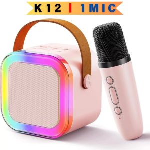 Speaker Bluetooth K12 Plus Mic 1 Set Speaker KTV Cute Wireless Lucu Portable Luar Ruangan Speaker Nirkabel Mic Bass Super Kuat | Seaker Bluetooth Plus Mic K12 | Gallery Audio