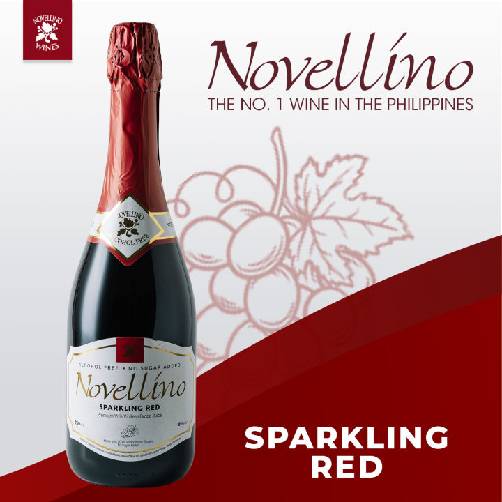 Novellino Sparkling Red Alcoholfree Red Wine Lazada PH