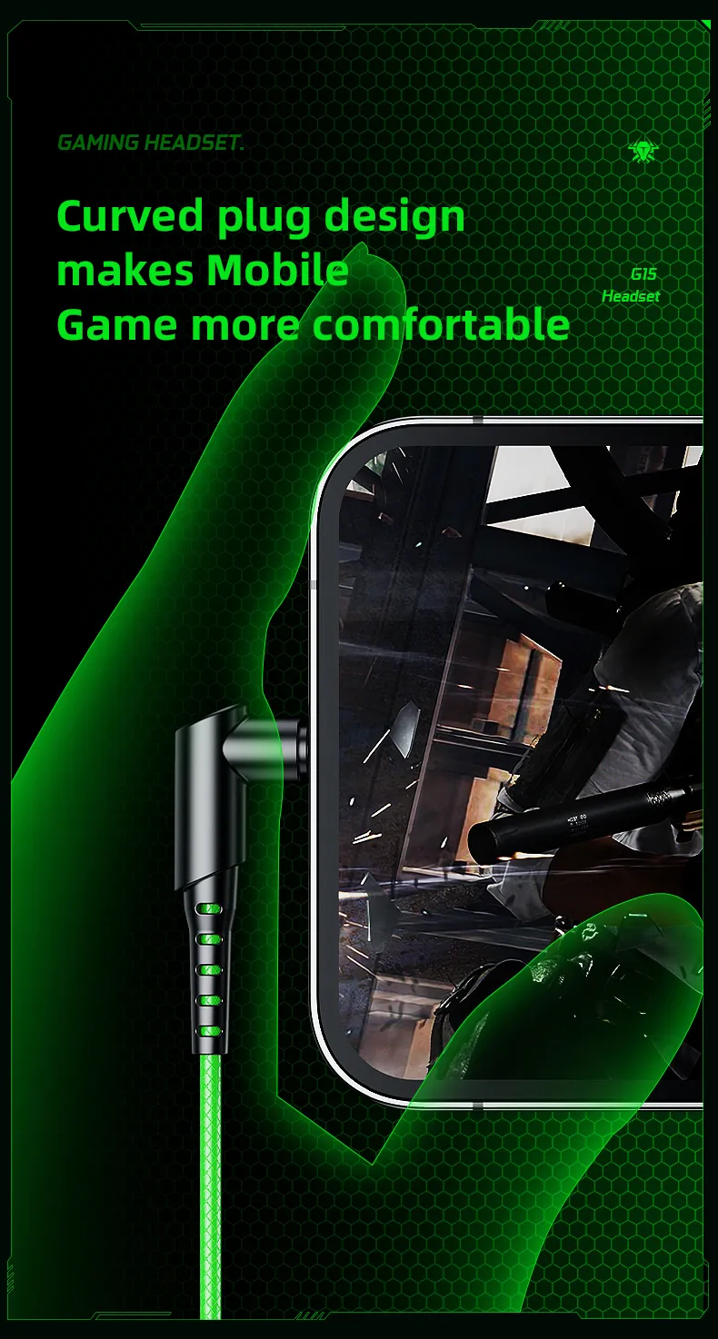 Plextone G15 Mark IV In-Ear Gaming Headphones description image 6