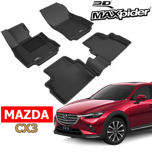 Thảm Lót Sàn MAZDA CX3 chính hãng 3D MAXpider KAGU 2021 2022 2023 2024 2025 2026 2027 2028+