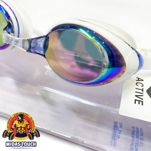 Kính bơi A.R.E.N.A Tráng Gương Acive Cao Cấp Người Lớn Trẻ Trên 12 Tuổi - Chống Tia UV Hiệu Quả Dây Đeo Silicone Êm Ái