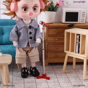 [COD] Springhooe 1:12 Dollhouse Mini Microphone Model w/Stand Musical Instrument Furniture Decor