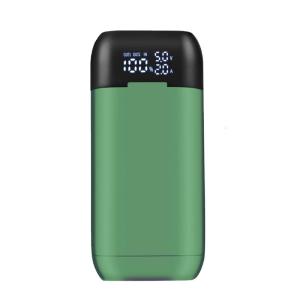 Di động nhanh sạc điện ngân hàng với màn hình LED cho 21700/20700/18700/18650 pin mà không cần bảo vệ Hội Đồng Quản Trị