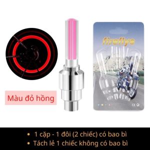 HUNG PHU Đèn Gắn Van Xe Đạp Đèn LED Neon Gắn Bánh Xe Đạp Xe Máy Đèn Trang Trí Xe Đạp Điện Nhiều Màu
