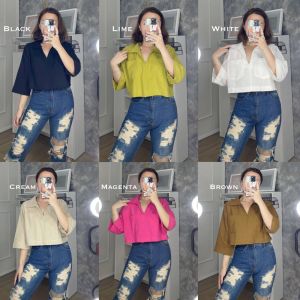 Crop Top Premium Seraphine: Desain Gaya & Kualitas Terbaik