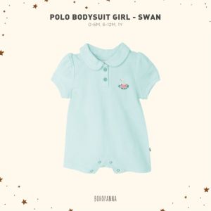 BOHOPANNA - POLO BODYSUIT GIRL BOHOPANNA - BODYSUIT BAYI - ROMPER ANAK PEREMPUAN - JUMPER BAYI - BODYSUIT ANAK