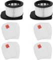 IZ862H Filter for Shark IZ862H Stratos Vacuum, Fit for Shark IZ562H UZ565H Pro IZ540H IZ840 IZ800 Vacuum Part XPSMFIZ700and XFFKIZ700, 2 Pack Filter 4 Pack Foam & Felt Filter Kit. 