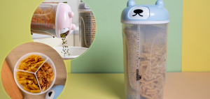 Multi-Compartment Food Storage Container | BPA-Free Plastic | Bekas Penyimpanan Makanan Berpetak | Plastik Bebas BPA