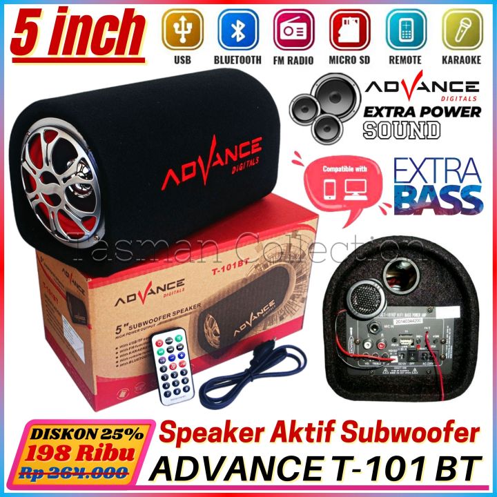 Subwoofer portable hot sale mobil