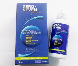 Nước ngâm rửa kính áp tròng Hàn Quốc Zero Seven (0-7) - Hera Lens