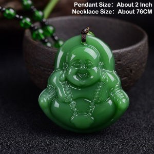 [fenggongshuode] Fashion Classic Natural Chinese Agate Pendant Necklace Charm For Women Men Jewelry Carved Blessing Lucky Amulet Gifts