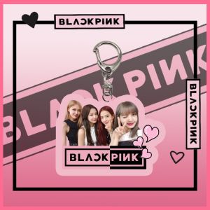 BLACKPINK Acrylic Keychain Jennie Jisoo Lisa Rose