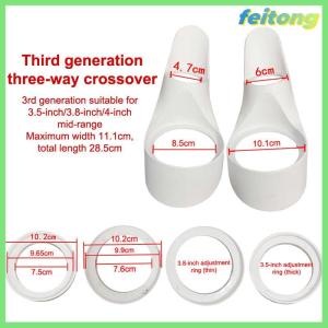 【feitong】🚕🚕【HOT SALE】 ปะเก็นตัวยึดลำโพงรถยนต์1คู่ใหม่สำหรับ3 3.5นิ้ว3.8 4นิ้วปะเก็นพลาสติกลำโพง