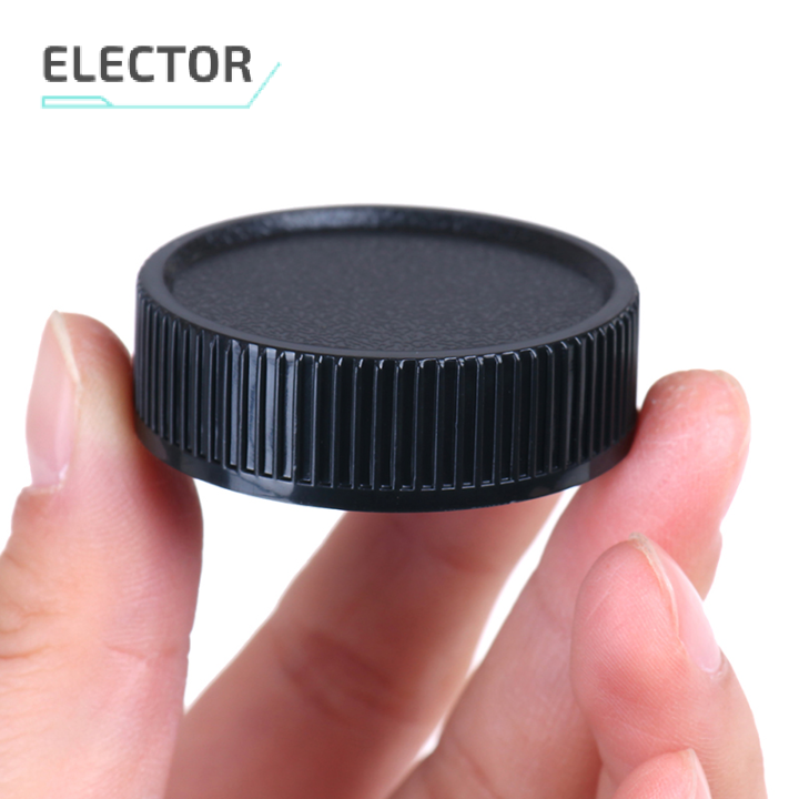 Copriobiettivo Posteriore, ⌀ 39 Mm Per Leitz Con Baionetta M39 Nero