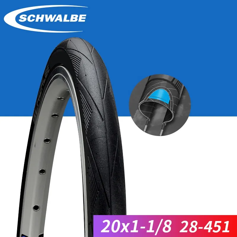 Preferred】SCHWALBE Một Siêu Nhẹ Lốp Xe Đạp 20 Inch 451 Màu Vàng