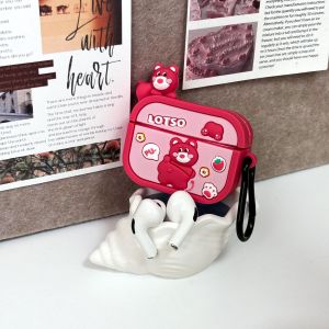 Hot Selling Creative Cartoon Bear &Kitt Wireless Headphone Set Bluetooth Headphones In-Ear Cross Mini