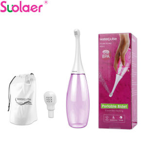 Suolaer 450ml Washing Bottle Portable Bidet Sprayer Waterpulse Handheld Personal Cleaner Toilet Seat Spray for Women Infants Travel-Friendly