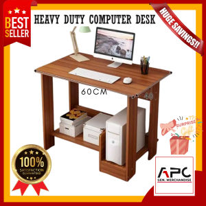 Heavy Duty Computer Desk 60 X 40 X 72 CM Study Table Desktop Home Desk Computer Table Office Home Desk Wooden Computer Desk MULTI-FUNCTION Desktop Computer Table/Study Table SPACE SAVER 2 LAYERS Wooden Table