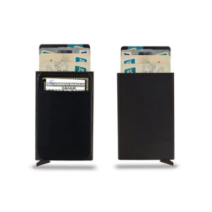 🔥🔥Roman Holiday Ultra-Thin Aluminum Automatic Pop-Up Smart Wallet Mini Rfid Credit Card Bank Card Holder Metal Anti Demagnetization Rfid Pop-up Business Card HolderUltra-Thin Aluminum Automatic Pop-Up Smart Wallet Mini Rfid Credit Card Bank Card Holde