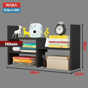 Rak Penyimpanan Buku Meja Ruang Tamu Rak Hiasan Minimalis - NASA SQUARE