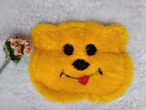 Keset Karakter Kain Bulu Rasfur: Keset Kaki Anti Selip & Keset Lantai Karakter