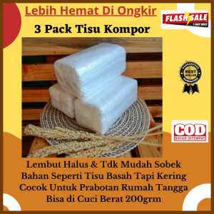 PROMO 3pack Tisu Kompor Menyerap Kotoran Minyak - Tissu Serba Guna - Tissue Bisa Di Cuci Kembali - Pusat Tisu TSG Termurah Terlaris